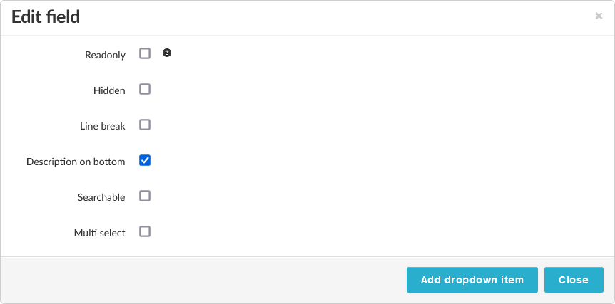 AdminWeb Setting for Description on bottom for form fields